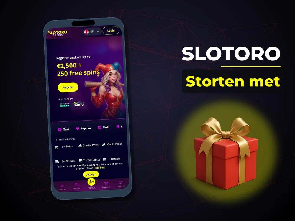 Slotoro - Storten met