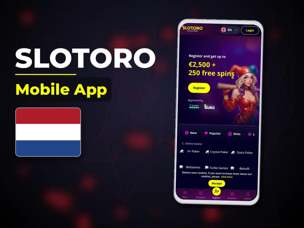 Slotoro - Mobile App