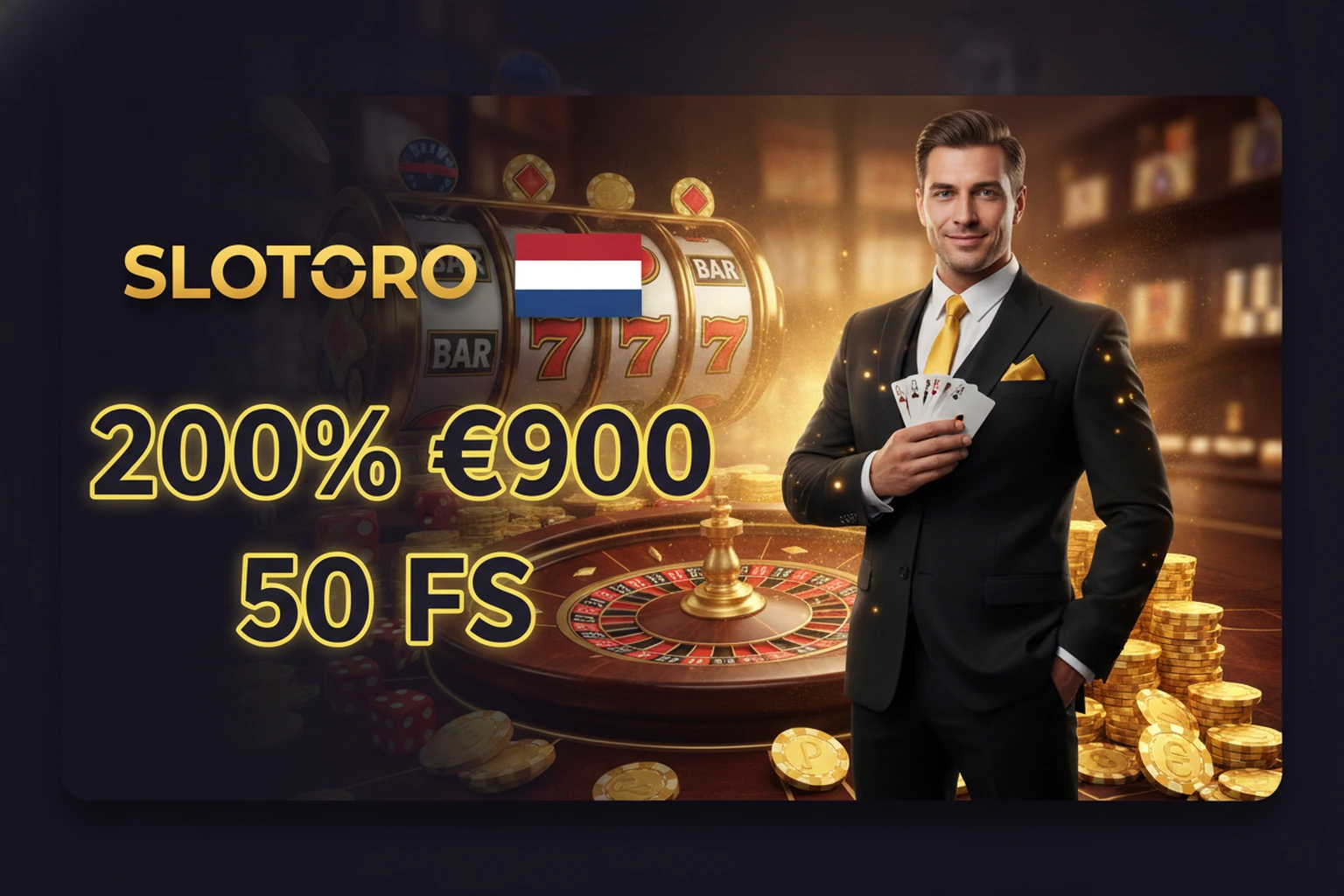 Slotoro Online Casino Nederland met Curaçao Licentie en Crypto