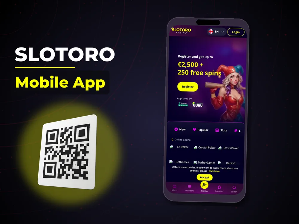 Slotoro - Mobile App