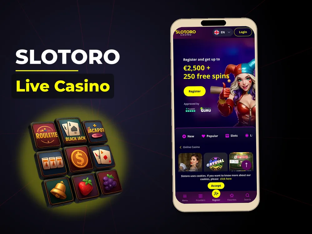 Slotoro - Live Casino